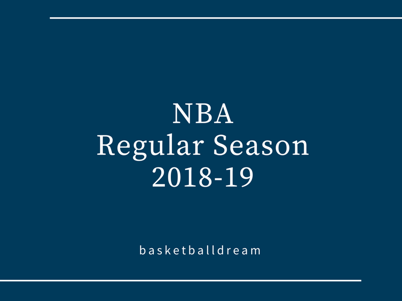 NBA2018-19レギュラーシーズン